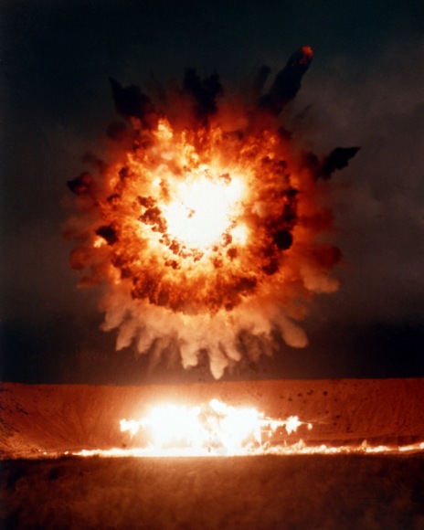 20050304 US Defense VisualIn Tomahawk cruise missile detonation over target San Clemente Island California 19860401